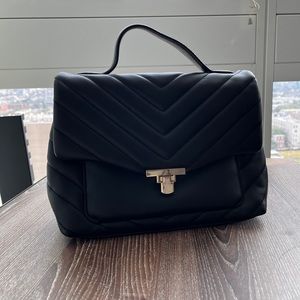 Black Minimalist Handbag